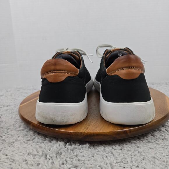 Johnston & Murphy McFarland Moc Toe Black Casual Lace Up Daily Sneaker Mens 13 M - Picture 2 of 13